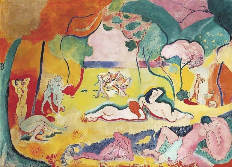 Le bonheur de vivre, Matisse