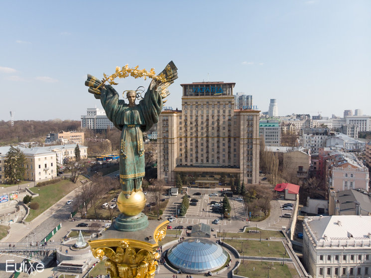 Maidán, centro de Kiev