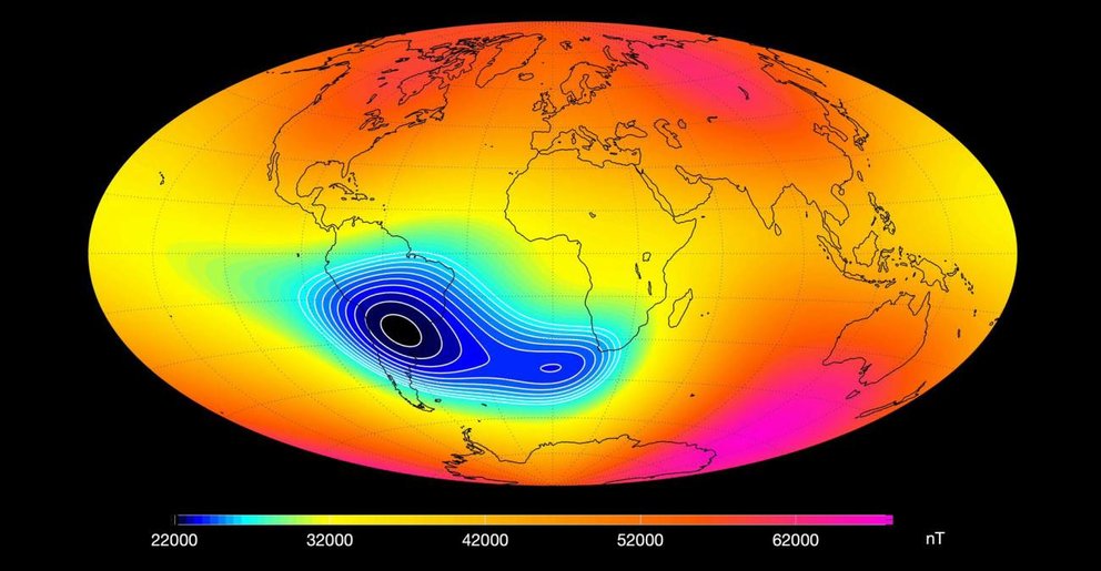 La-anomalia-magnetica-del-Atlantico-sur-parece-dividirse
