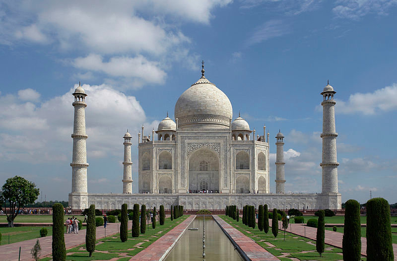 Taj Mahal, mausoleo de Mumtaz Mahal, India