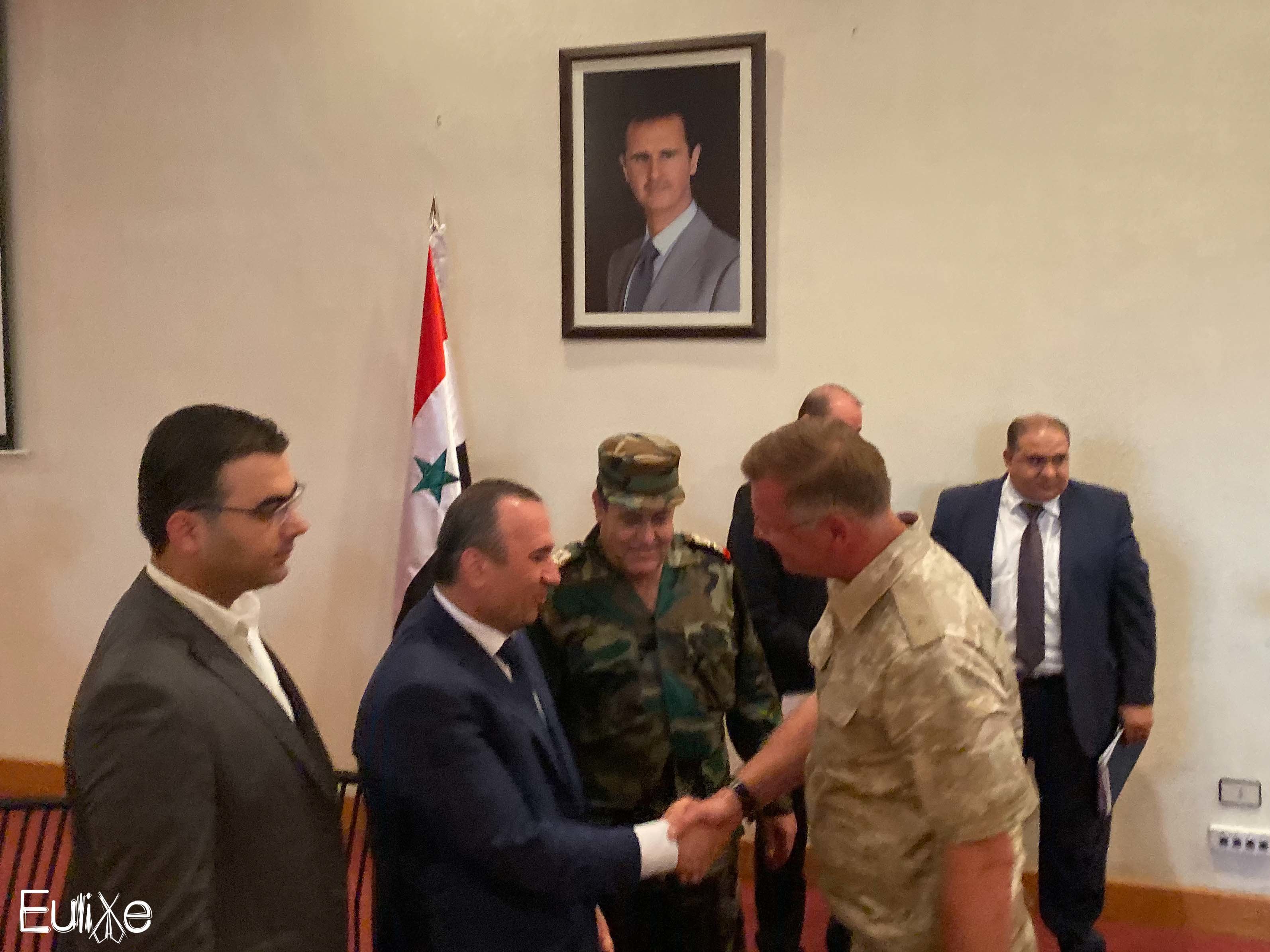 La buena relación civil y militar entre rusos y sirios está clara