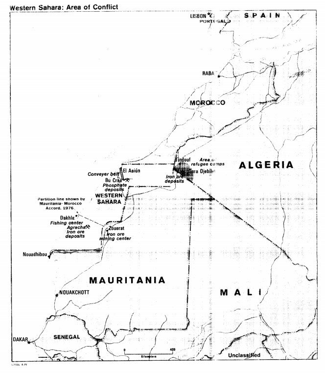 Sahara occidental CIA