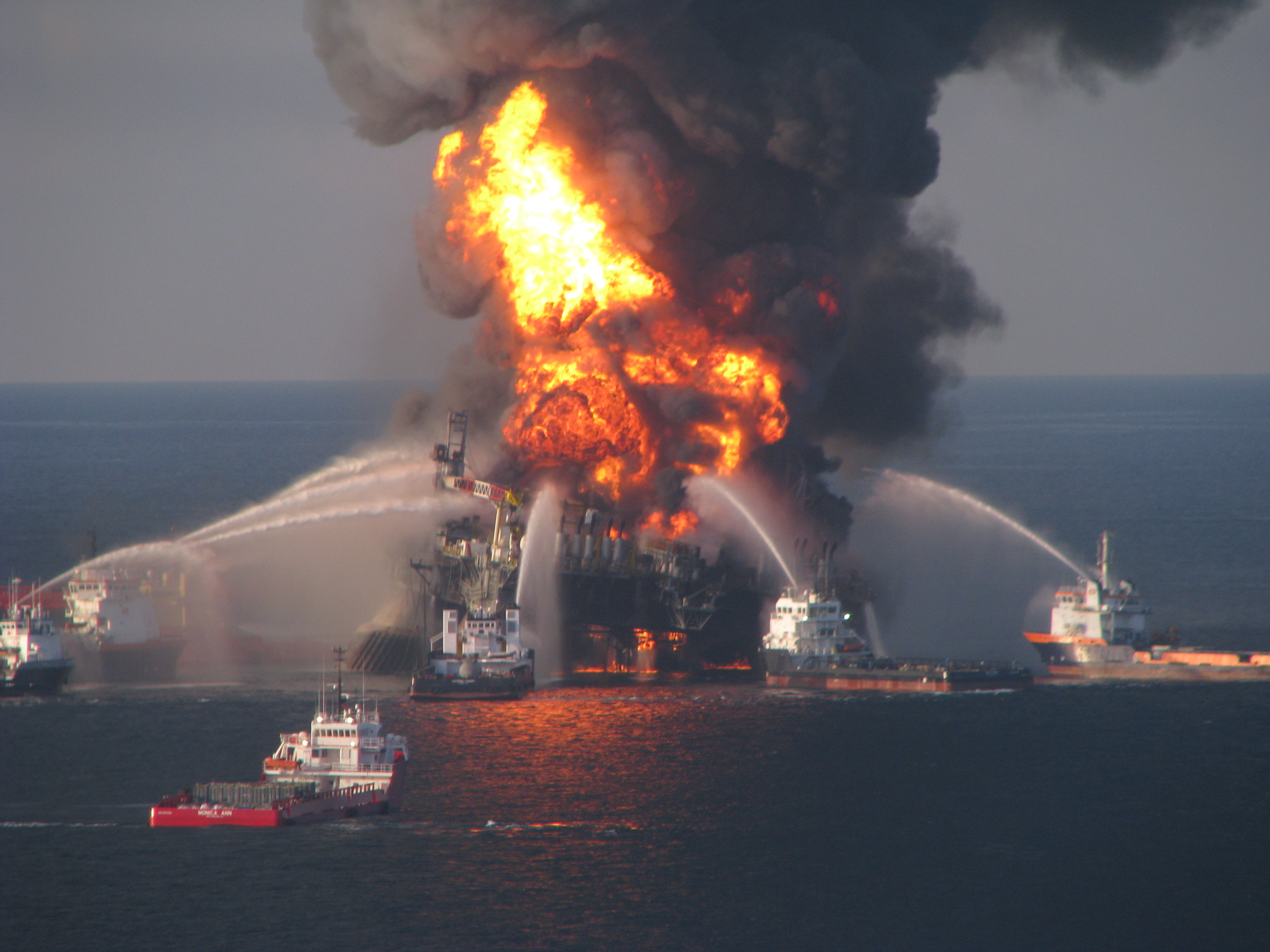 Se cumplen 11 años de la explosión de la plataforma Deepwater Horizon -  Foto del día - Eulixe